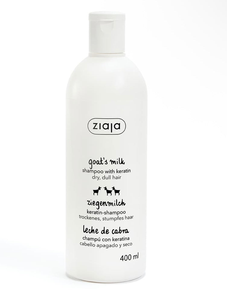 Shampoing kératine et lait de chèvre 400ml